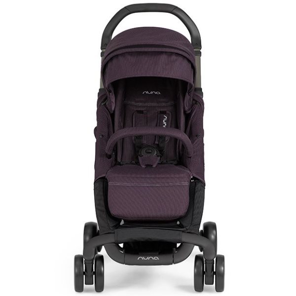 Carucior Ultracompact Nuna Pepp Luxx Blackberry cu bara de protectie